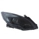 Vauxhall Zafira Tourer 2012-2016 Black Trim Halogen Head Lamp Unit Driver Side